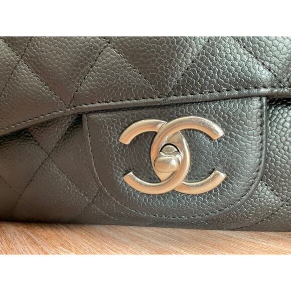 Chanel Classic Double Flap Maxi - Black Caviar - 15 Series (2011)